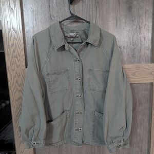 Torrid Olive Utility Jacket